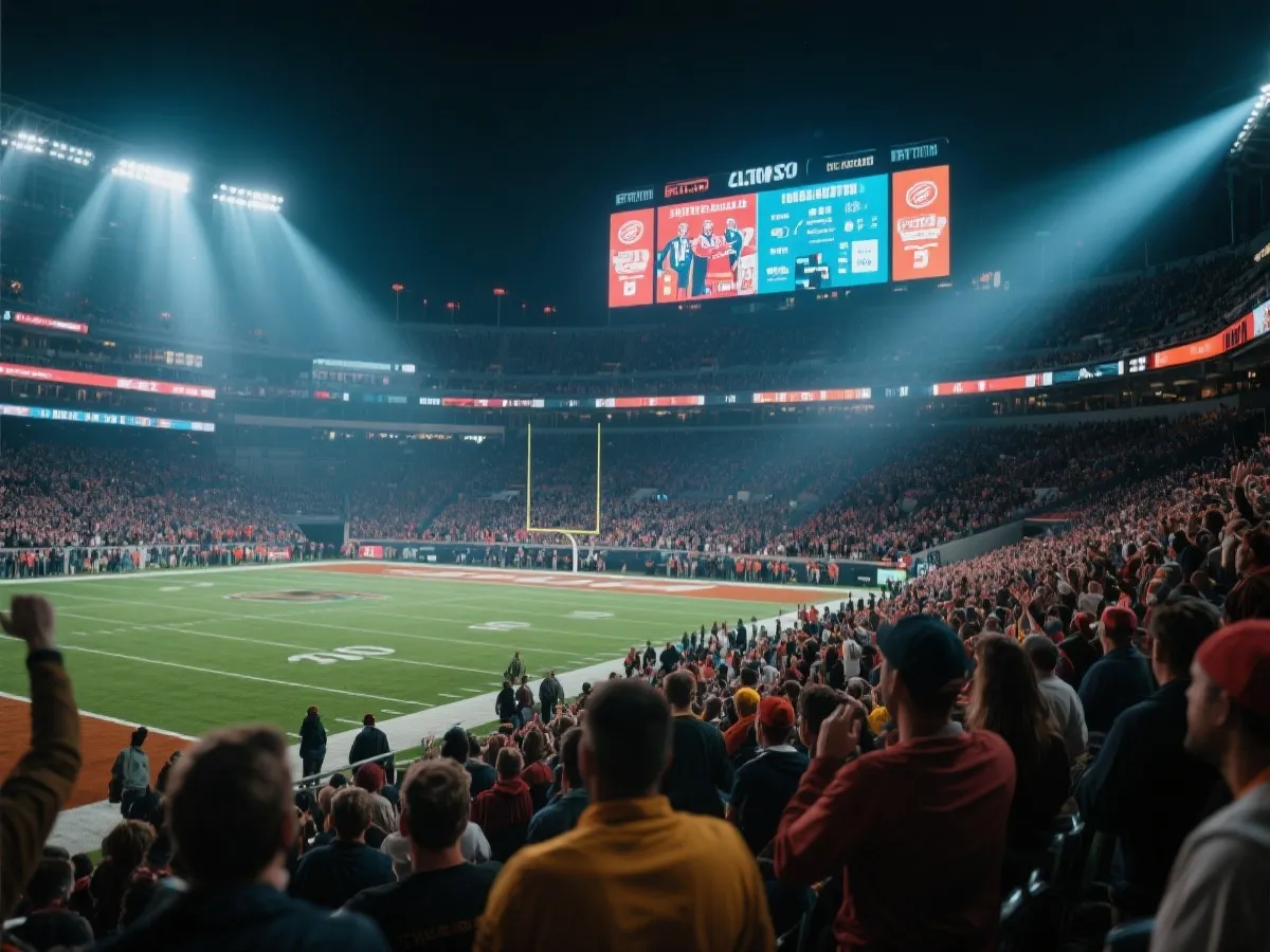 世界杯直播聚合入口与比赛氛围示意图